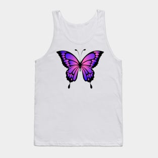 Ombré butterfly - blue purple Tank Top